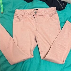 GAP Glittery Pink Jeggings